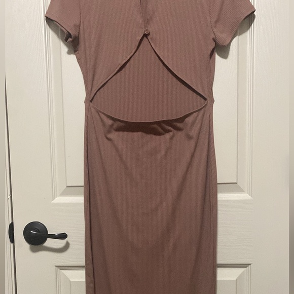 Women's Bodycon Dress | Color: Topaz | Size: Large - Picture 2 of 9